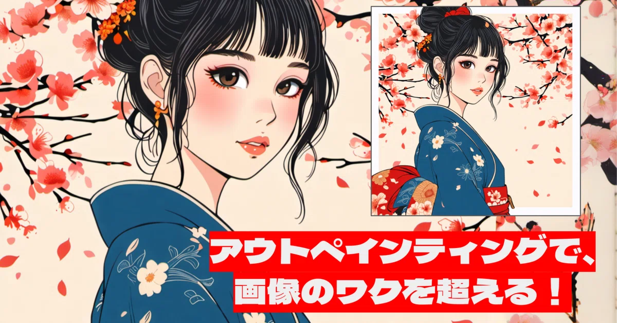 Cover Image for [ComfyMaster17] アウトペインティングで、画像の枠を超える！ #ComfyUI