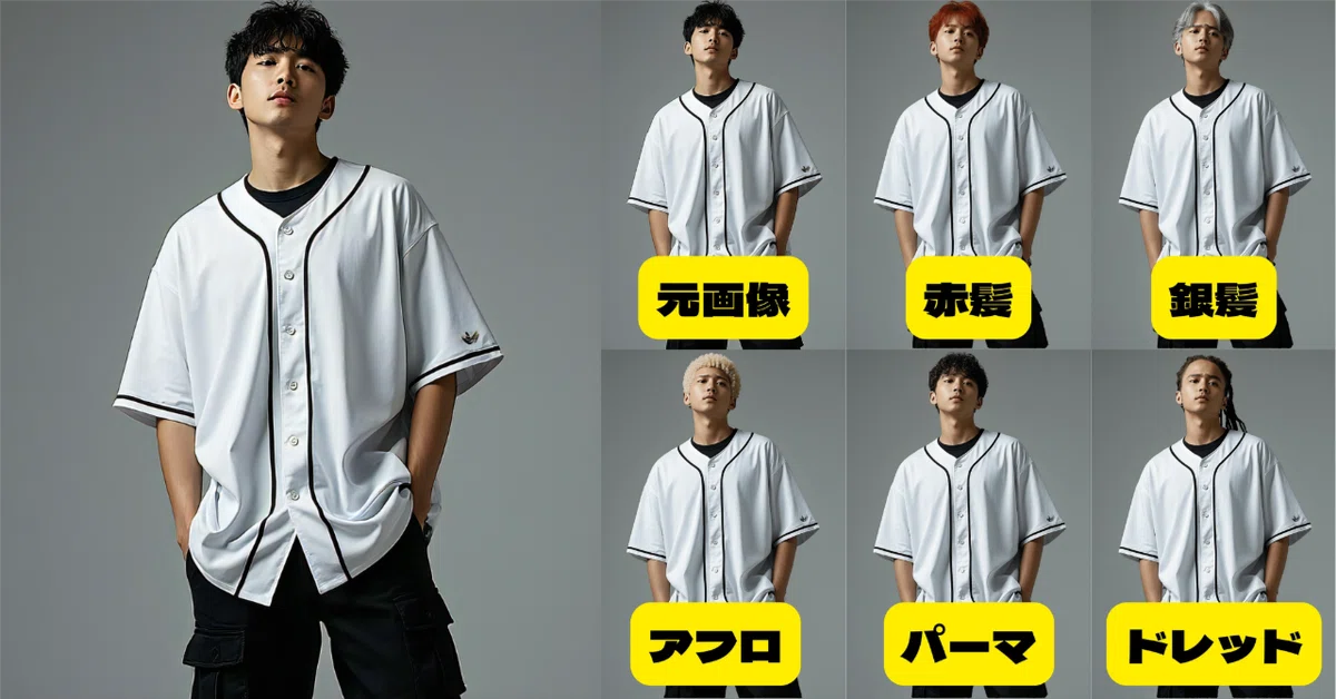 Cover Image for [ComfyMaster23] 特別編: 画像の髪型を自由自在に変えてみよう！ #ComfyUI