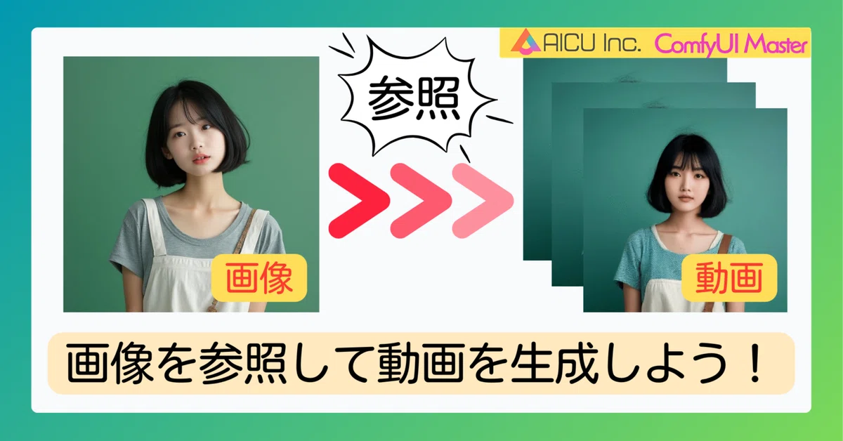 Cover Image for [ComfyMaster37] SDXL＋AnimateDiff＋IPAdapterで参照画像から動画を生成しよう！ #ComfyUI