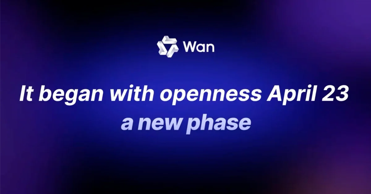 Cover Image for 無料で動画生成ができる時代へ！Wan.videoが大幅アップデートを予告!