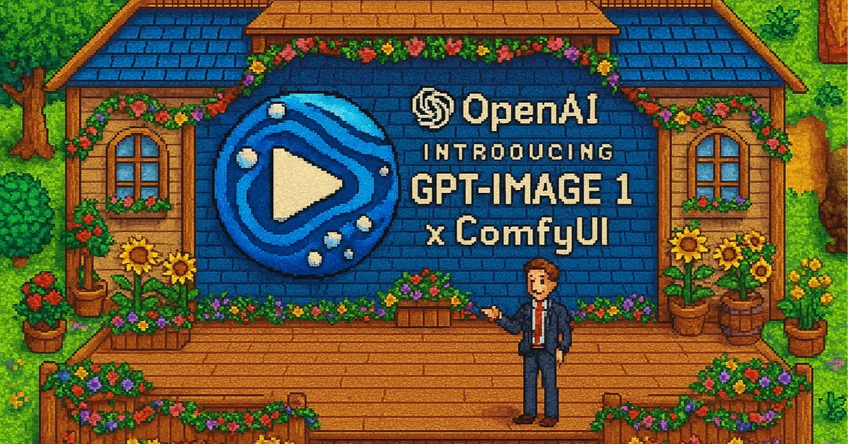 Cover Image for ComfyUIにGPT-Image-1 APIノード（ベータ版）、オープンソースで有料サービスを実装…!?