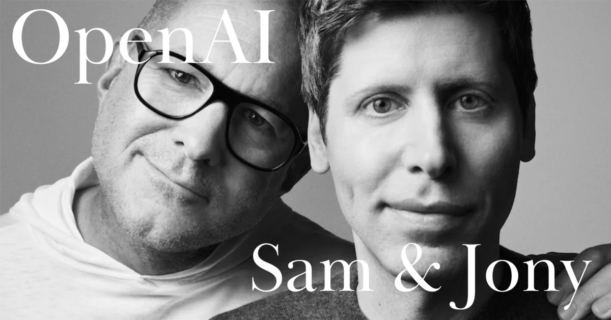 Cover Image for 元Apple伝説のデザイナーがOpenAIにジョイン！ Sam & Jony が考える「人間の可能性の解放装置」