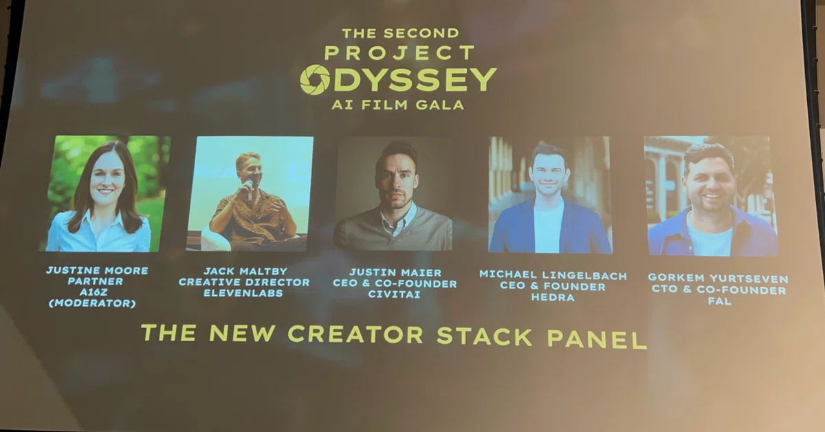 Cover Image for 国際AI映画祭「Odyssey AI Film Gala」パネルトーク：AIクリエイティブの未来は“協奏”によって生まれる